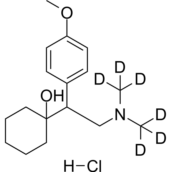 Venlafaxine-d6 hydrochloride (Wy 45030-d6 (hydrochloride)) 1062606-12-5